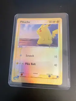 POKEMON CARD, PIKACHU Reverse Holo EX Sandstorm 72/100 **NM GEM** - Image 3