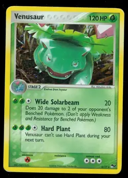 Pokemon VENUSAUR 6/17 Promo Card POP Series 2 - HOLO - MOD PLAY - Image 1