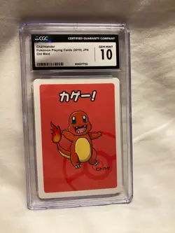 Pokemon Charmander Old Maid 2019 Japanese Card - CGC 10 GEM MINT - Image 2