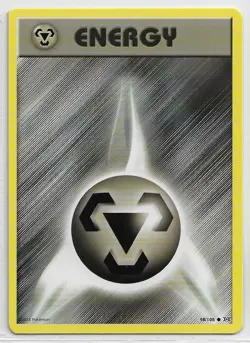 POKEMON XY - Evolutions NM 2016 Common NON-holo Basic #98/108 METAL ENERGY card - Image 1