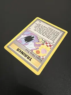 Koga’s Ninja Trick 115/132 Gym Challenge Unlimited 2000 Pokemon Card Uncommon NM - Image 5