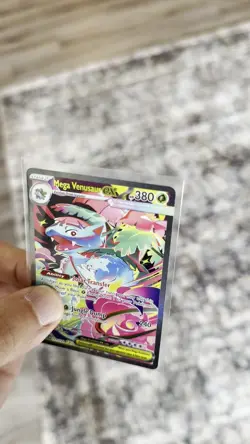 Mega Venusaur EX SIR 177/132 Mega Evolution English pokemon TCG Near Mint Card - Image 2