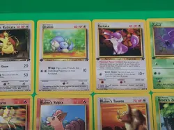 Pokemon Vintage All 1st Edition Cards Lot X20 WOTC Played GYM Heroes - Image 3