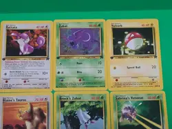Pokemon Vintage All 1st Edition Cards Lot X20 WOTC Played GYM Heroes - Image 4