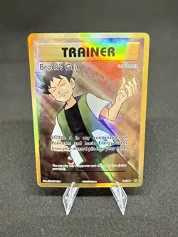 Pokemon Card - Brock's Grit XY Evolutions 107/108 Ultra Rare - Full Art - Image 1