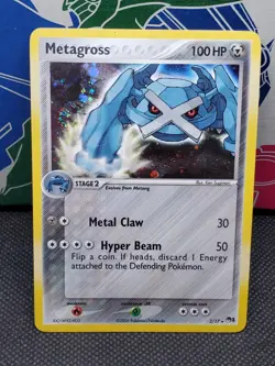 Metagross 2/17 Holo Rare, EX Pop Series 1 Promo, Pokemon Card, LP/MP - Image 1