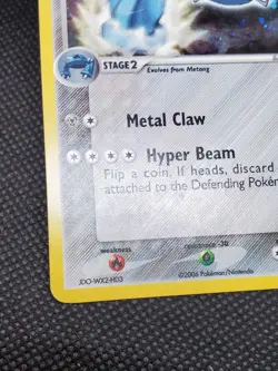 Metagross 2/17 Holo Rare, EX Pop Series 1 Promo, Pokemon Card, LP/MP - Image 5