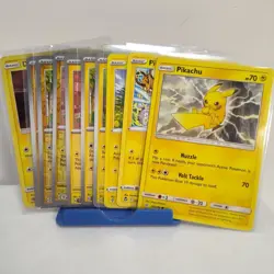 Pikachu Cards Bundle Lot 10 Pokemon TCG (No Duplicates) - Image 1