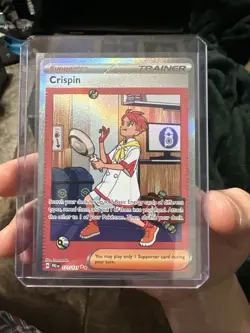 Pokemon TCG Crispin Trainer Prismatic Evolutions Card 171/131 - Image 1