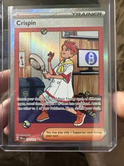 Pokemon TCG Crispin Trainer Prismatic Evolutions Card 171/131 - Image 2