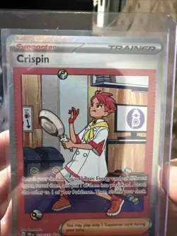 Pokemon TCG Crispin Trainer Prismatic Evolutions Card 171/131 - Image 3