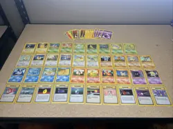 VTG Pokemon TCG 1999 Base Set LOT of 39 Cards (NO DUPLICATES) NM/LP + Energies - Image 1