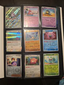 Assorted Shinny Pokemon Cards Lot With Binder - Image 1