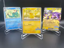 Pokemon Day 2024 Illustration Contest 3 Card Set Feraligatr, Pikachu, Toxtricity - Image 1