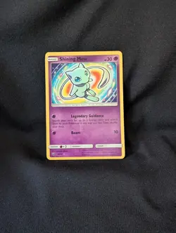 Shining Mew Holo Card 40/73 Shining Legends Series Pokemon Read - Image 1