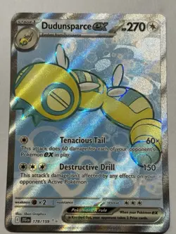 ✨ Dudunsparce ex 178/159 (JTG) Journey Together NM Full Art Pokemon Card - Image 1