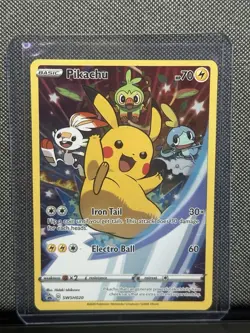 Pikachu SWSH020 SWSH: Sword & Shield Promo Cards Holo - Image 1