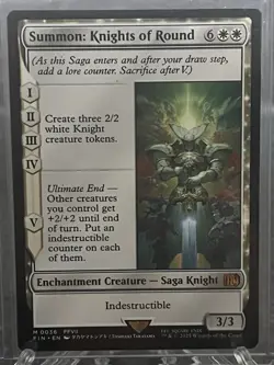 Magic the Gathering Final Fantasy - Summon: Knights of Round - Mythic 0036 - Image 1