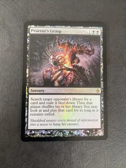 Praetor's Grasp - New Phyrexia - Foil - Mtg - Single - LP - Image 1