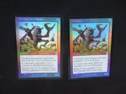 2x FOIL Mindless Automaton - Timespiral TIMESHIFTED - English Italian - OOP MTG - Image 1