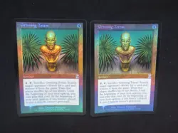 2x FOIL Grinning Totem - Timespiral TIMESHIFTED - English - OOP MTG - Image 1
