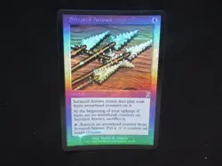 1x FOIL Serrated Arrows - Timespiral TIMESHIFTED - English - OOP MTG - Image 1