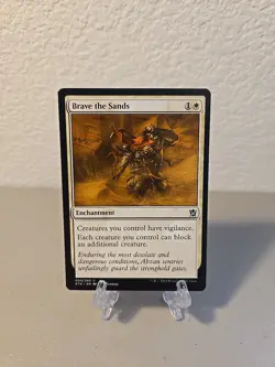 MTG Brave The Sands LP Khans Of Tarkir - Image 1