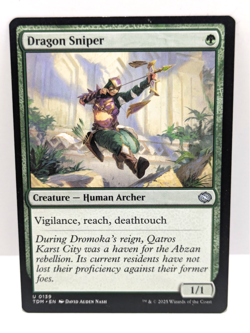 Tarkir: Dragonstorm - Dragon Sniper - Uncommon - Creature - Tdm 139 - - Image 1