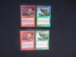2x FOIL Assault / Battery - Timespiral TIMESHIFTED - English Italian - OOP MTG - Image 1
