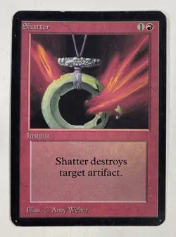 Shatter Alpha MP Moderate Play MTG Magic The Gathering A - Image 1