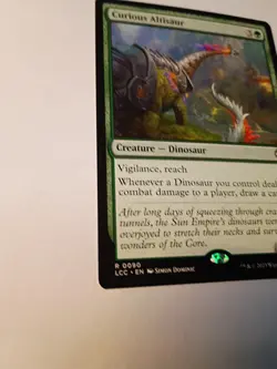Curious Altisaur Commander: the Lost Caverns of Ixalan Regular - Image 4