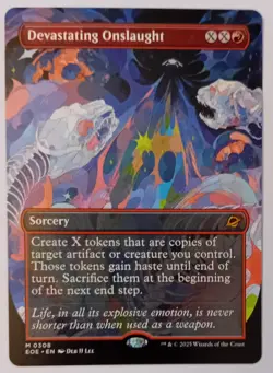 Borderless Devastating Onslaught. 0308. Edge of Eternities - Image 1