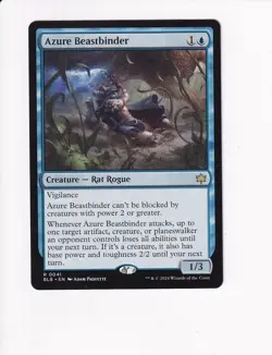 MAGIC THE GATHERING MTG BLOOMBURROW AZURE BEASTBINDER - Image 1