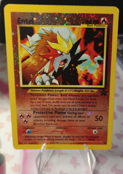 Pokemon Entei Reverse Holo Promo 34 MP - Image 1