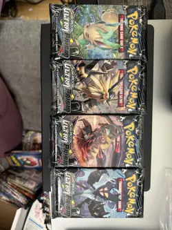 4 pokemon TCG Sun and Moon Ultra Prism Booster Packs sealed - Image 1