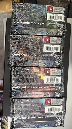 4 pokemon TCG Sun and Moon Ultra Prism Booster Packs sealed - Image 4