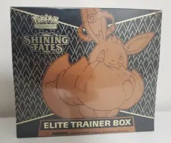 Pokemon TCG Shining Fates Elite Trainer Box Factory Sealed 10 Booster Packs - Image 1
