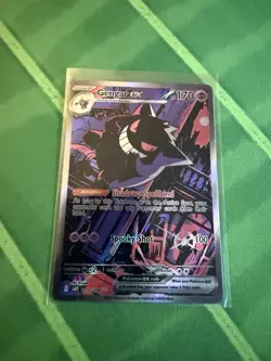 Pokemon Pocket TCG Gengar EX 277/226 Genetic Apex Holographic Illustration Rare - Image 1