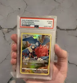 Druddigon TG09/TG30 SWSH Silver Tempest Trainer Gallery Holo Pokemon PSA 9 Mint - Image 2