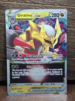 Pokemon Giratina VSTAR 131/196 Prize Pack Series Ultra Rare - NM - Image 1