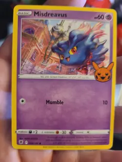 Pokemon Trick Or Trade Misdreavus 58/189 NEW Free Shipping - Image 1