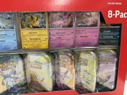 Pokemon TCG: Scarlet & Violet-Prismatic Evolutions Mini Tins 8-pack. - Image 3