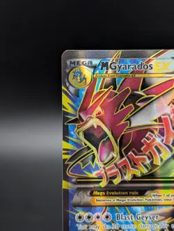 Pokemon TCG XY Breakpoint Mega M Gyarados EX Full Art Holo Ultra Rare 115/122 - Image 2