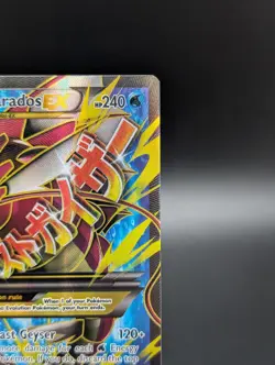 Pokemon TCG XY Breakpoint Mega M Gyarados EX Full Art Holo Ultra Rare 115/122 - Image 3