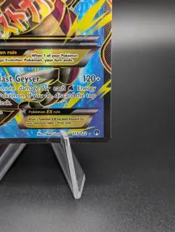 Pokemon TCG XY Breakpoint Mega M Gyarados EX Full Art Holo Ultra Rare 115/122 - Image 4