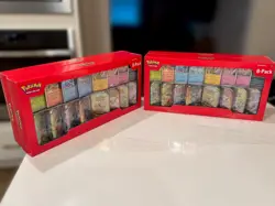 Pokemon Prismatic Evolutions Mini Tins 8-Pack Sealed - Lot of 4 Costco - Image 1