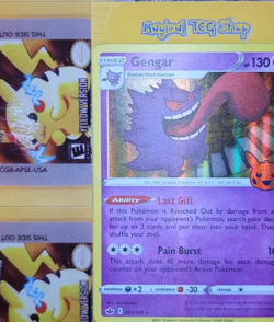 Pokemon Gengar Trick or Trade BOOster 057/198 Holo Rare NM - Image 2