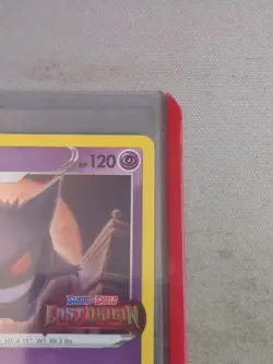 Pokemon Gengar SWSH241 Lost Origin Prerelease Holo Black Star Promo NM - Image 4