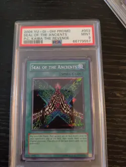 Yugioh Seal of the Ancients Secret Rare Promo PCK-003 Psa 9 Mint - Image 1