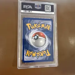 Pokemon Suicune 2005 Gold Star Holo Card 115/115 EX Unseen Forces PSA 9 Mint - Image 2